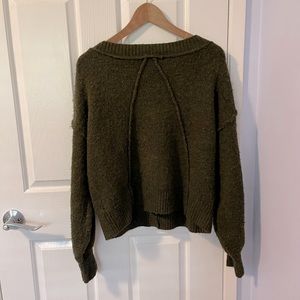 Topshop dark green sweater, size US 6, EUR 8.